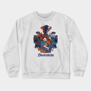 Shedenhelm Family Crest (with name) Crewneck Sweatshirt